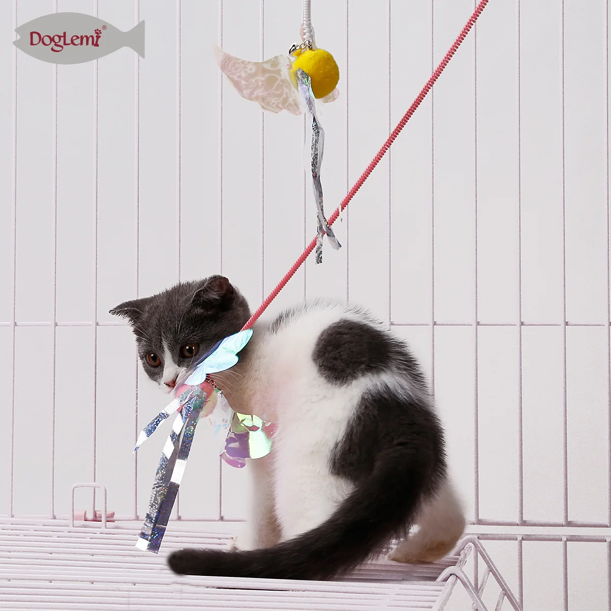 cat dangler toy