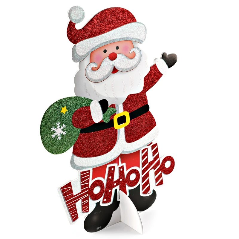 Santa Claus display stand