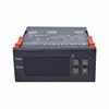Protable DC 12V/10A Temperature Controller Electronic Thermostat LED Digital Display -58F-194F Temperature Calibration
