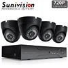 sunivision OEM trade assurance factory price 24 units IR LEDs home security cctv dvr ir camera system made in China