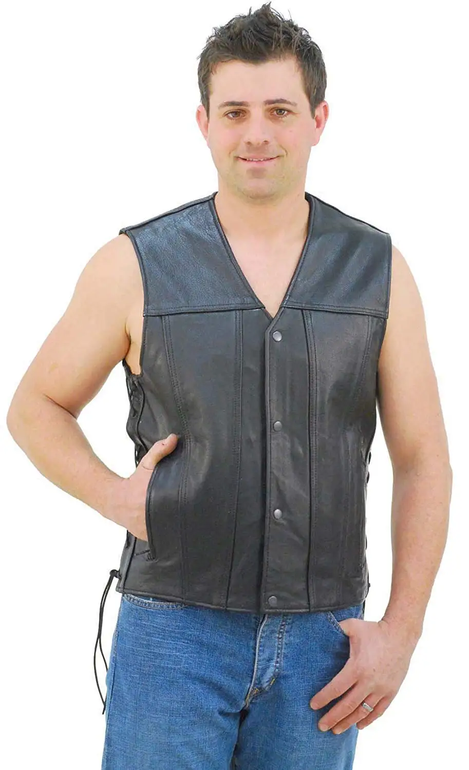 dream apparel denim vest