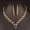 Yiwu ruigang 18k gold plated saudi jewelry 2 piece set price