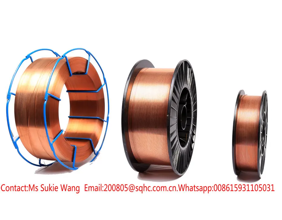 copper coated welding wire