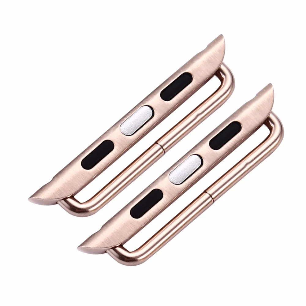 Clasp Buckle Strap Adapter Lugs Adapters Connector For Apple Watch