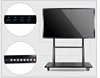 Hot Sale 86" Interaction Teaching All-in-one Whiteboard Display Advertising Players For School