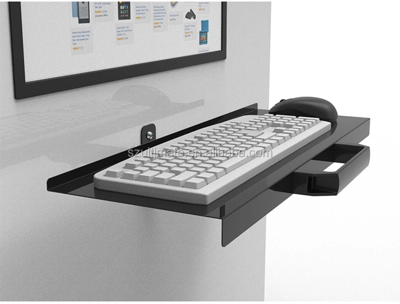 New Coming Keyboard Tray Wall Mount Foldable Keyboard Tray Holder Size