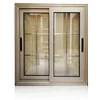 reflective glass aluminum sliding window lock hardware
