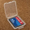 Cheap Wholesale Dropshipping 100PCS Transparent Plastic Storage Card Box for Compact Flash Card / CF Card Case