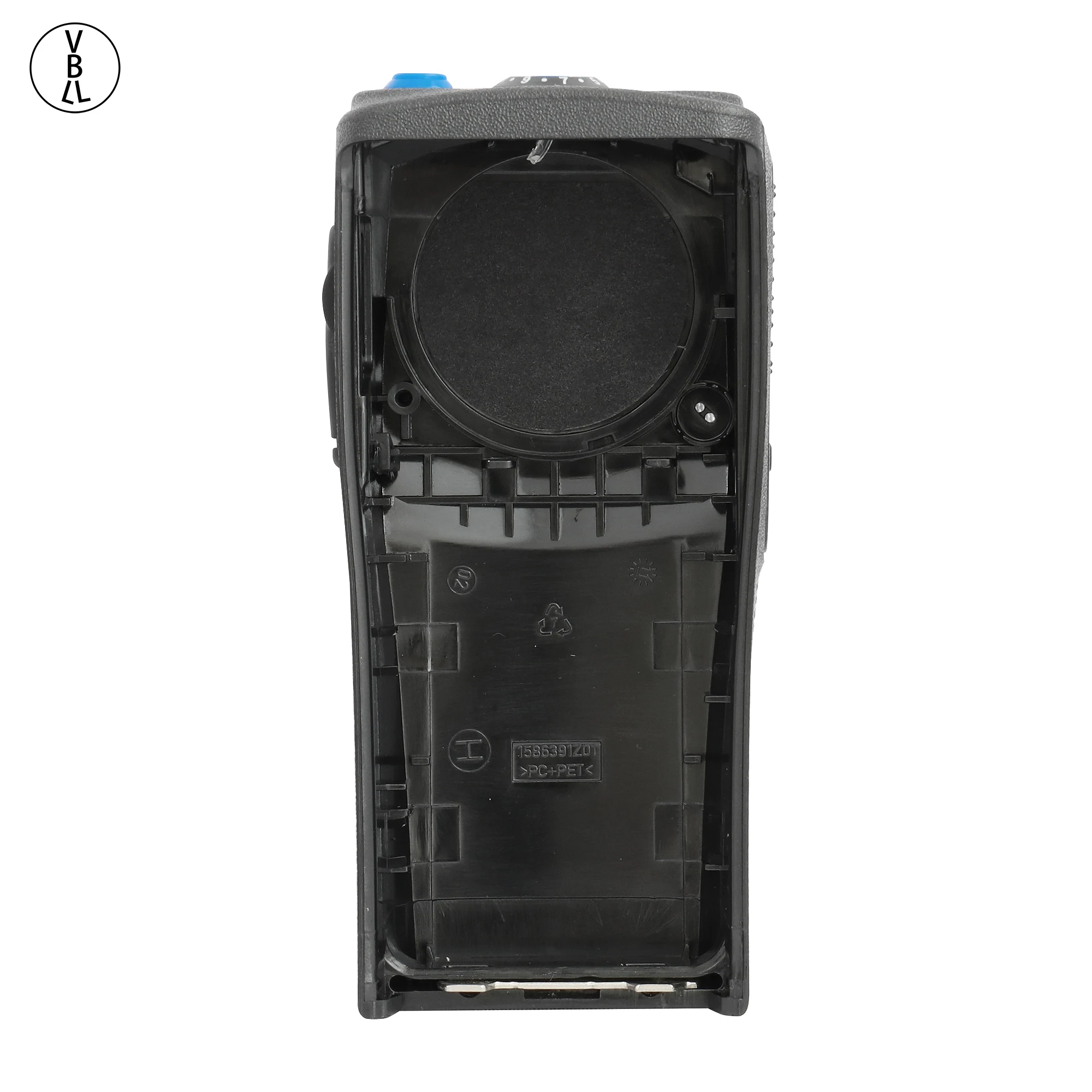 Black Full-Keypad Front Outer Kit Case Cover For Motorola CP185 radio