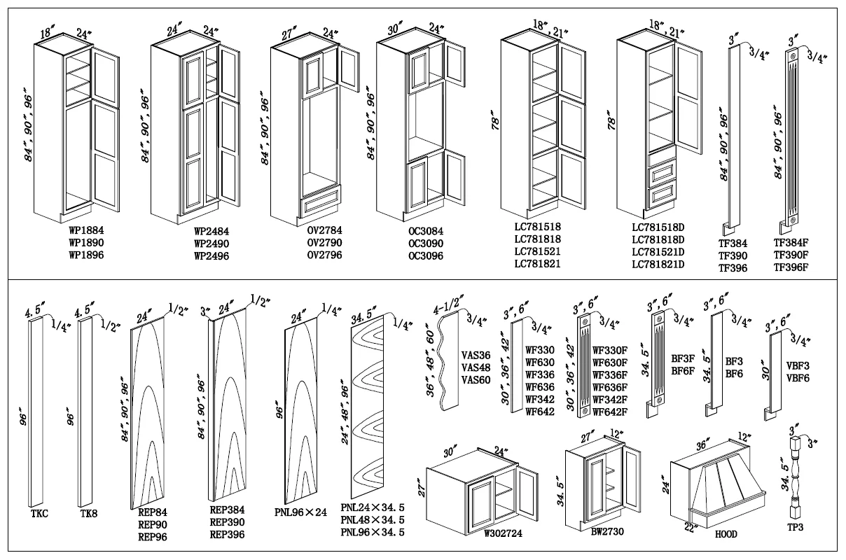 Rta American Style Kitchen Cabinet Design Solid Wood Kitchen Cabinets