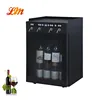 Four Bottles Wine Cooler Dispenser Machine with Inflating Valve