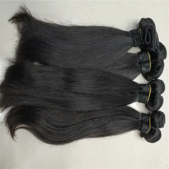 
Lestfly 10A raw unprocessed temple virgin hair Natural raw indian cuticle aligned hair full silky straight human hair extension 