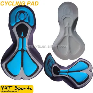 Good quality OEM printing design cycling shorts chamois quick dry fabrics Coolmax 3d chamois Cycling gel pads