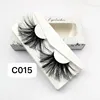 2019 custom 30mm 3D long mink eyelashes and packaging