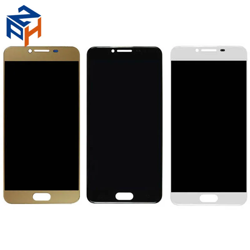 

Mobile Phone Spare Part LCD For Samsung Galaxy C5 C5000 LCD Screen With Touch Digitizer Assemmly, Black white gold