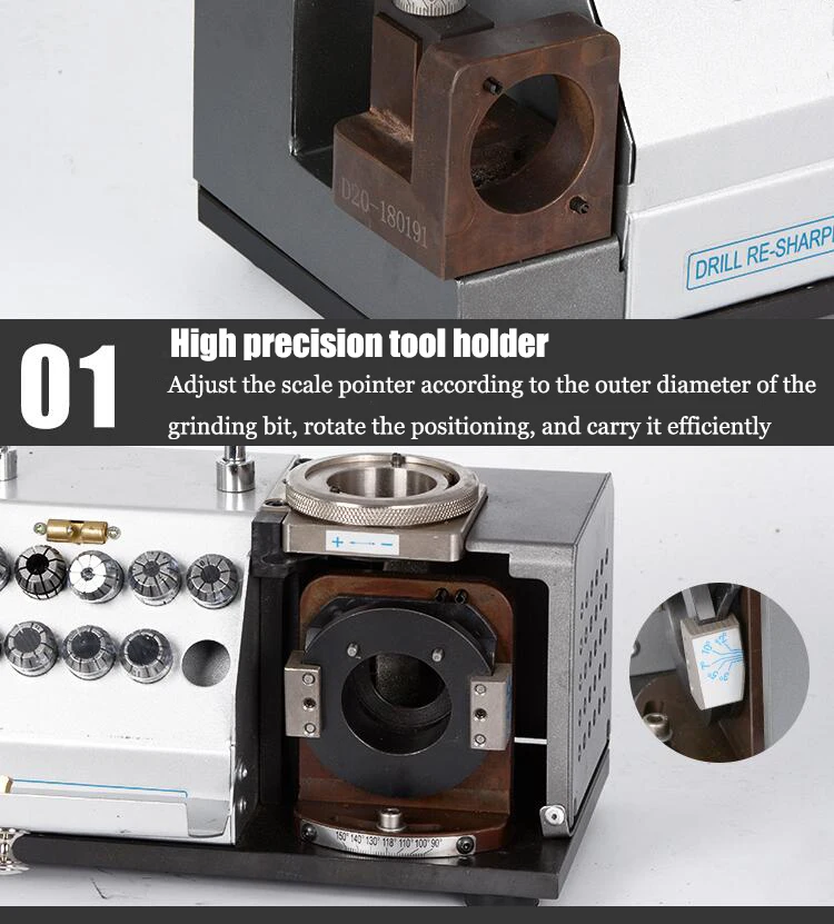 China Drm20 Dill Resharpening Machine/320mm Drill Bit Grinder