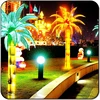 Outdoor lighted led palm tree light lowes