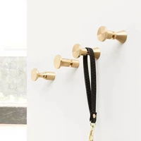 

Luxury original design Nordic brass Coat Hook Wall hanger Home Decor solid brass wall mount coat hook