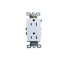 shanghai Linsky duplex receptacle 15A 125vac 60hz decorator duplex tamper resistant outlet socket (SSRE-1TR)