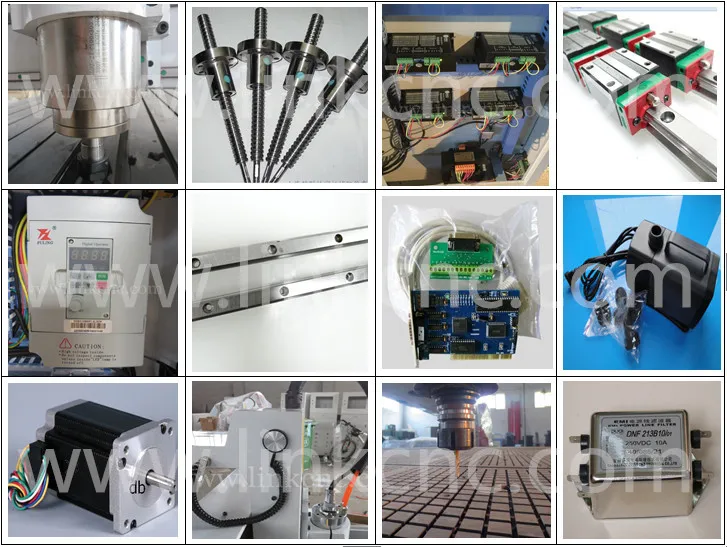 High configuration 1325/2030/2040/2060 cnc router machine manufacturer in jinan