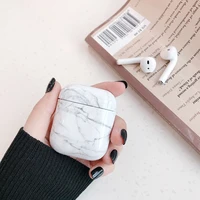 

Marble earpods case for airpods Protective case for earpods Stylish case earpods