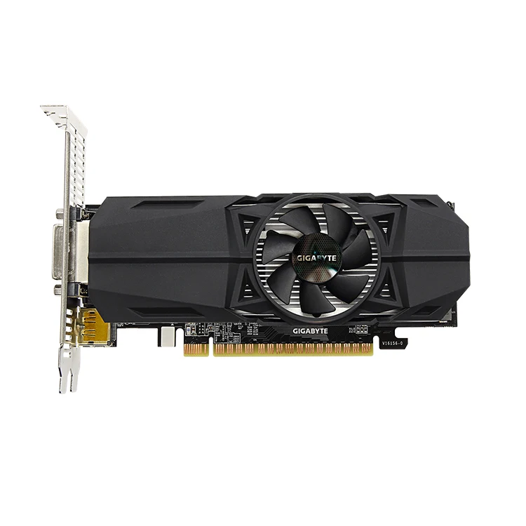 

GIGABYTE NVIDIA GTX1050 Ti Graphics Card with OC Low Profile 4G GDDR5 Gaming Video Card