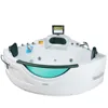 New Massage Corner Acrylic Whirlpool Bathtub With TV Luxury Whirlpool Spa