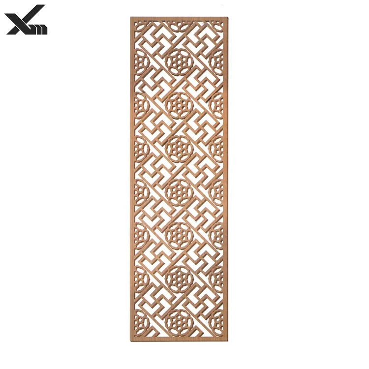 
carved metal feature material panels 