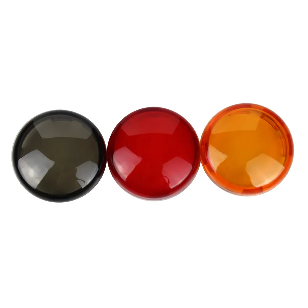 Flat Style Lens Led Turn Signal Inserts Light Cover for Motorcycle Accessories