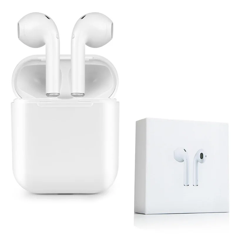 

magnetic I8S tws stereo wireless earphone handfree earpod white for iphone 7 8 x plus