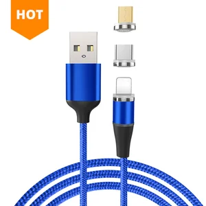 3 1 Magnetic USB Charging Cable iPhone Samsung