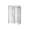 Heavy gauge anodized aluminum, powder coated steel or stainless steel automatic left right rotary full height turnstile