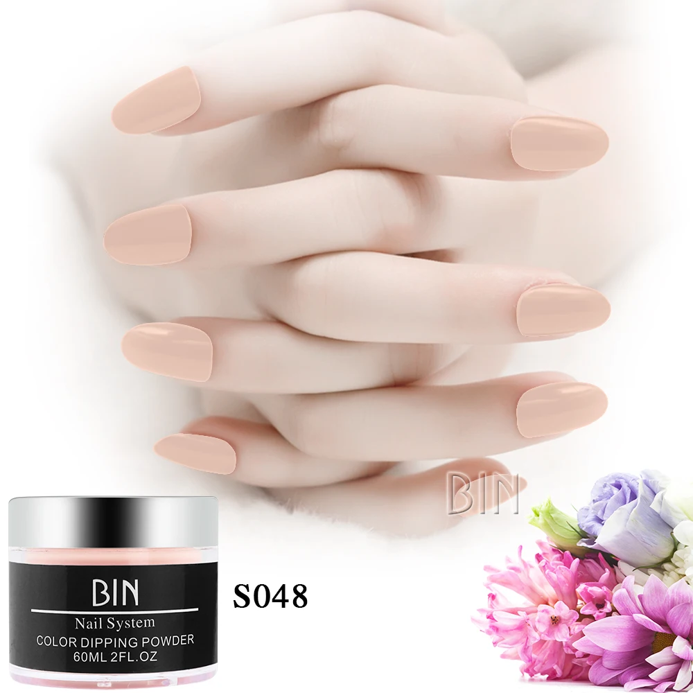 

BIN Nail Salon 2 OZ Jar no lamp curing Nail Dipping powder system