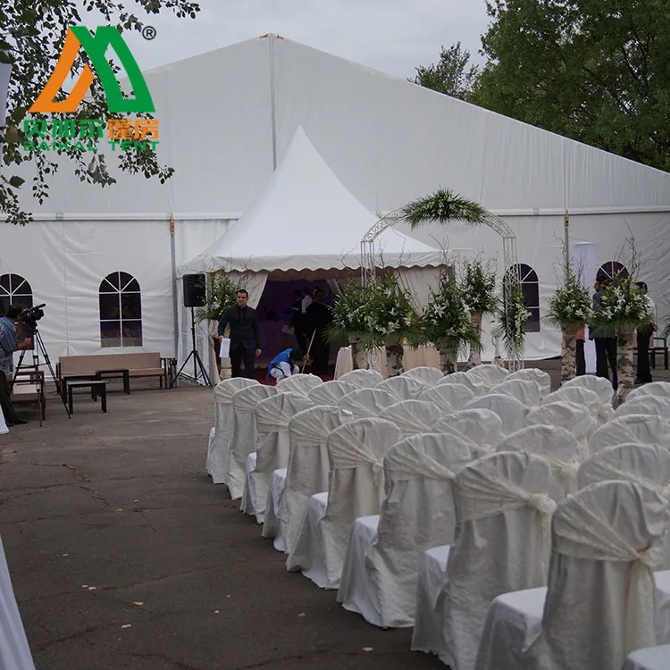 20 x 20 big outdoor white pvc wedding commercial party tent
