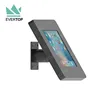 LSW05-C 7.9-12.9"Security Locking Tablet Wall Mount Enclosure, Rotating Anti Theft Ball Head tablet wall mount
