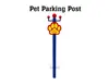 Dog Park Furnishings:Pet Parking Post
