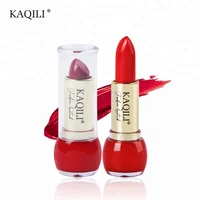 

KAQILI brand high quality long lasting private label glitter matte lipstick