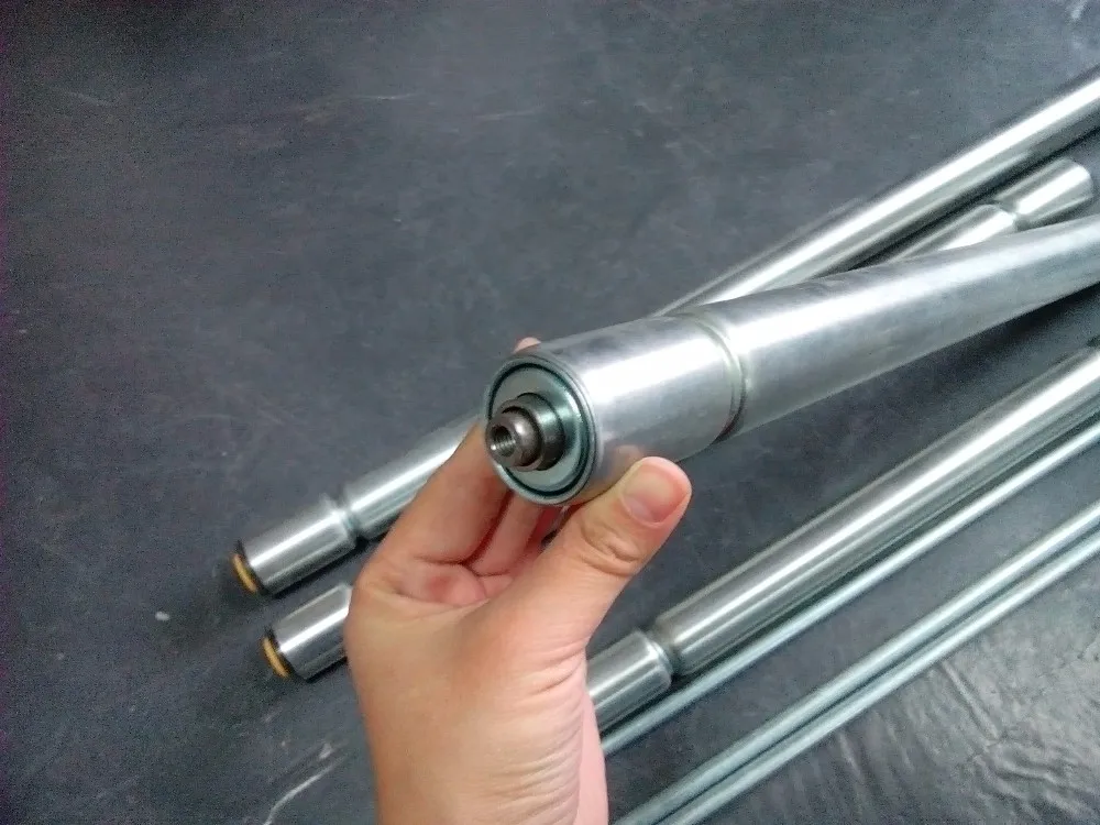 Aluminum Extrusion Bar With Plastic Wheels Used For Woodworking