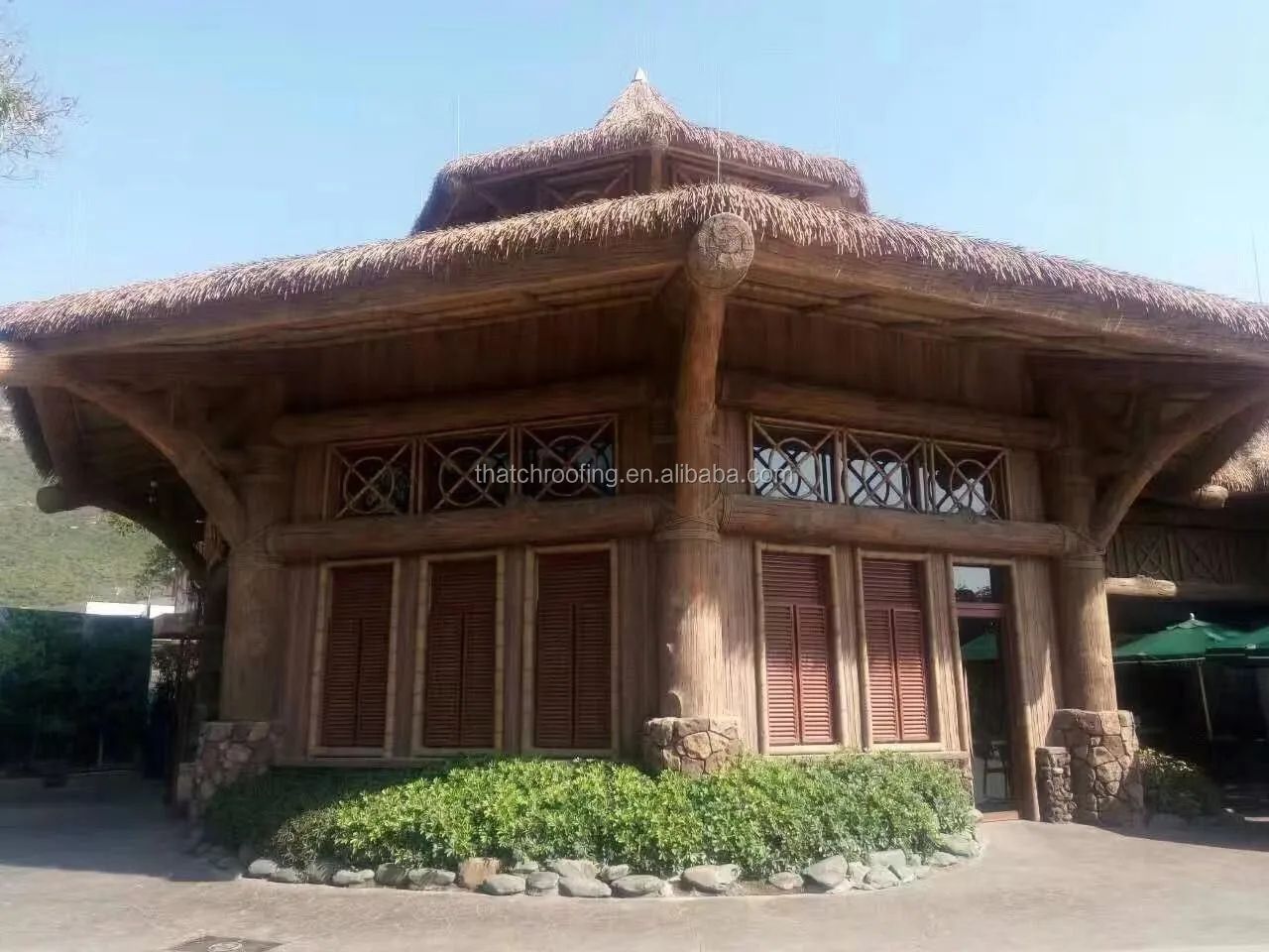 
african synthetic thatch artificial roof materials thatch rolls 