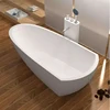 K-C40 Luxury Sanitary Ware One Person Corner Bathtub Solid Surface Bathtub Bath Tub Price