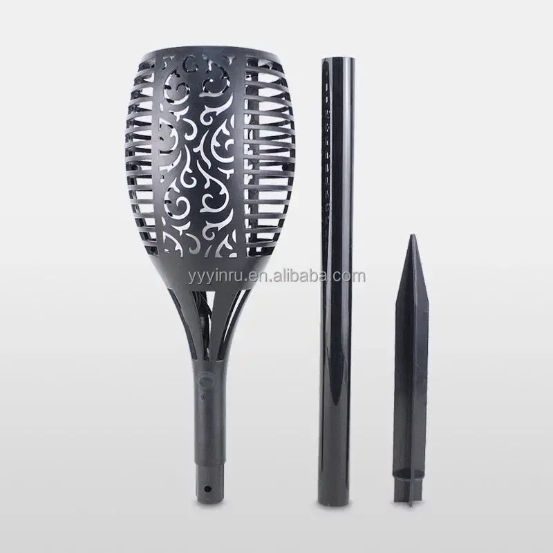 
Yinru flickering flame outdoor waterproof gargen torched landscape solar light 