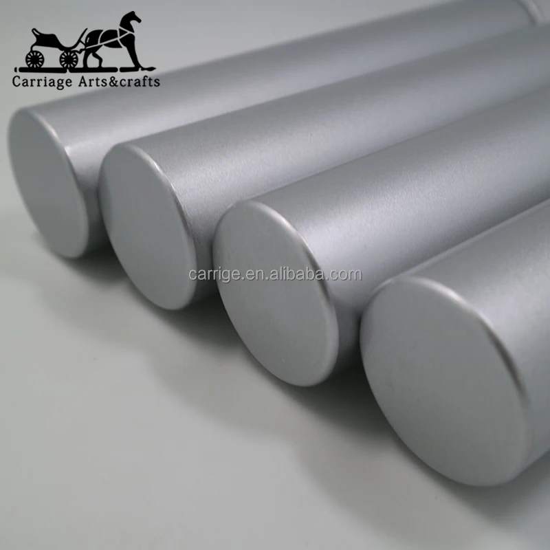 
Custom Screw Cap Cigar Packaging Tubes Aluminum 
