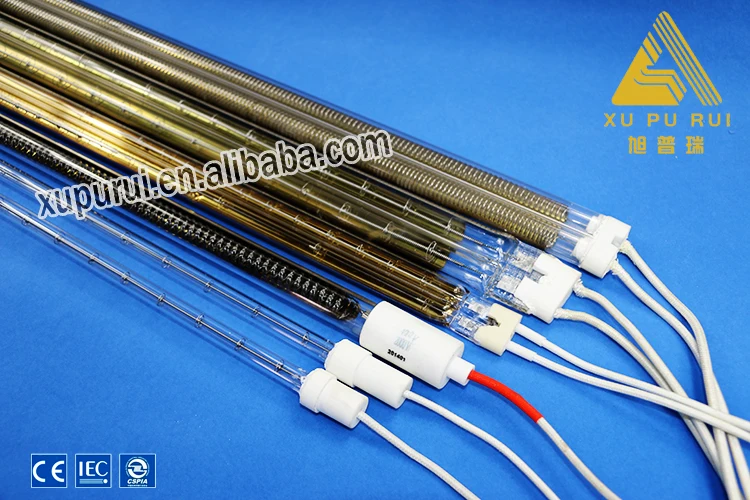 2kw Single Tube Infrared Lamp Ir Lamp For Industrial Heating System
