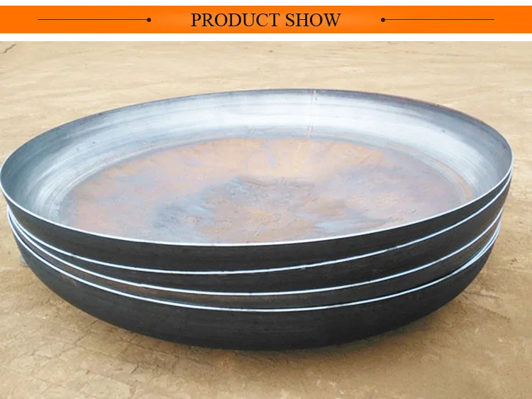 Carbon Steel Torispherical Head Stainless Steel Tank End Lid For Tank