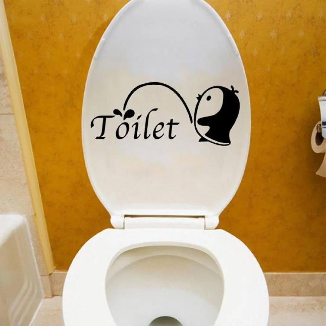 Lisingtool Sticker,Removable DIY Bathroom Sticker Mural Home Decal Decor For Toilet