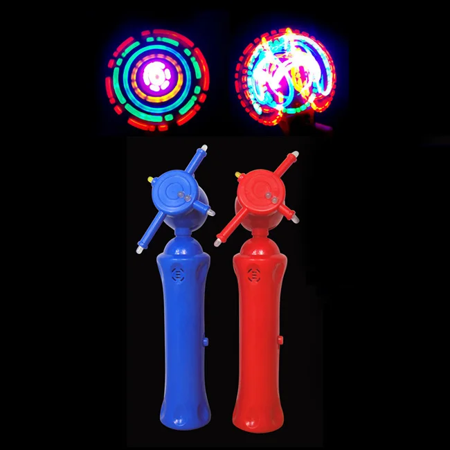 Multi- Functions Light Up Spinning Wand Toy/ Led Windmill Toy - Buy Led ...