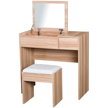 Hot Sale Modern Simple Design Dressing Table With Mirror Makeup