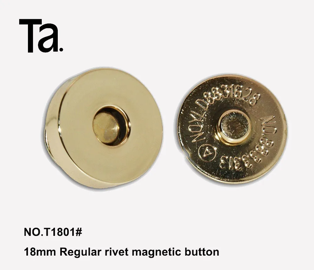 Tanai 18mm Regular Magnetic Button /magnet Button Fashion Decorative ...