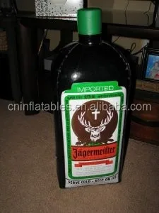 Aufblasbare Jagermeister Flasche Schlauchboot In Jagermeister