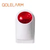 Outdoor waterproof security alarm sirens with door sensor/pir motion sensor